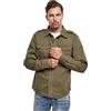 Brandit Vintage Camicia Maniche Lunghe E Maniche Corte, Taglie S Fino A 7XL