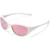 Hawkers RAVE KIDS, Occhiali da sole Unisex - Bambini e ragazzi, White Light Purple, Bambini