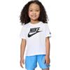 Nike FZ5178-100 K NSW Tee Futura HBR T-Shirt Bambino White Taglia M