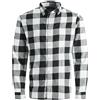 Jack & Jones Camicia a Quadri da Uomo Slim Fit, Whisper Bianco, S