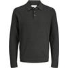 JACK & JONES Jprcccooper Knit Polo LS, Torba, S