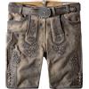 Stockerpoint Trachtenlederhose Artur | Comodi pantaloni tradizionali in elegante effetto cervo con cintura, in 100% pelle di alta qualità, perfetti per le feste