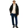 Tommy Hilfiger Uomo Parka Rockie Down con Cappuccio, Nero (Black), S