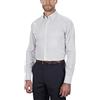 Van Heusen Pinpoint Regular Fit Stripe Button Down Collar Dress Shirt Camicia Elegante Uomo (Pacco da 1)