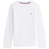 Tommy Hilfiger Bambino Set Pigiama Cuffed Print Maniche Lunghe, Multicolore (White/des Sky Flag AOP), 14-16 Anni