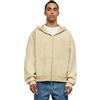 Urban Classics Herren Heavy Stone Washed 90's Zip Hoodie