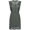 ONLY Selected Femme Onlnew Karo SL Lace Above Knee Dresswvn, Balsamo Verde, XS