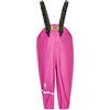 Celavi - Rainwear Pants - Solid, Pantaloni Impermeabili Unisex, Rosa (Real Pink), 80 cm