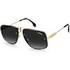 Carrera Occhiali da Sole CA GLORY II BLACK ON GOLD/GREY SHADED 59/18/145 uomo