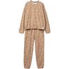 United Colors of Benetton Pig(Maglia+Pant) 32QH3P04E Set di Pigiama, 69F, L Donna