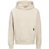 JACK & JONES Jjfinny - Felpa con Cappuccio, Raggio di Luna, M