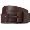HUGO Gionio_Sz40 Cintura, Dark Brown 202, 95 Uomo
