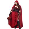California Costumes Costume da Cappuccetto rosso scuro da donna, per adulti