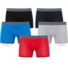 FM London confezione da 5, boxer da uomo con tecnologia HyFresh di protezione dagli odori, Biancheria intima da uomo traspirante adatta a tutte le occasioni, Multicolore (assortito), S