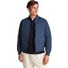 Tommy Hilfiger Uomo Bomber Mix Quilt Imbottito, Blu (Aegean Sea), XXXL