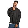 Urban Classics Organic Oversized Boxy Crew Maglia di Tuta, Nero, M Uomo