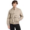 Lee Giacca da uomo Wool Bomber, Caldo grigio mélange, M