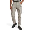 G-STAR Rovic Zip 3D Regular Tapered Pants, Pantaloni, Uomo, Grigio (Rock Ridge D02190-D387-G294), 27W / 30L