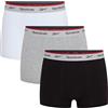 Reebok Redgrave Boxer Sportivi Elasticizzati Traspiranti Multipack Nero | Abbigliamento Uomo Tecnico Quotidiano | Intimo da Uomo Confortevole per Allenamento Lavoro Tempo Libero