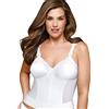 Exquisite Forma da Donna con Palangari Reggiseno # 5107532 White 115C, C, C