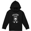 Stranger Things Hellfire Club Bones Youth Kids Boy Girls Pull-Over Hoodie, Black