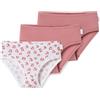 Schiesser Mädchen 3 Pack Slips Unterwäsche Feinripp-100% Organic Bio Baumwolle-Größe 92 bis 140 Intimo, Ordinati 7_181798, 104 Bambine e Ragazze