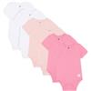 Bramble & Bear Confezione da 3/6 Body a manica corta/Lungo per bambini - Body unisex in cotone biologico per bambini da 0 a 3 anni