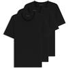 BOSS T-Shirt RN 3p Classic Maglietta, Nero, XL Uomo