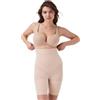 Spanx Higher Power Short, Pantaloncino Modellante Donna, Beige (SoftNude), M