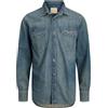 Jack & Jones Jjivincent Jjshirt Sq 844 Noos, Blu Denim, S