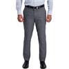Haggar 4 Way Stretch Slim Fit Flat Front Dress Pant Pantaloni Eleganti, Grafite, W36 / L32 Uomo