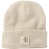 Carhartt Knit Beanie, Cappello A Cuffia Uomo, Bianco, Taglia Unica