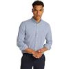 Tommy Hilfiger Uomo Camicia Flex Poplin Gingham Regular Fit, Multicolore (Wedge Blue/Optic White), XS