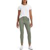 Dockers Weekend Chino Skinny Regular Length, Pantaloni Casual Donna, Camo, 27W