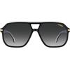 Carrera Occhiali da Sole Carrera CARRERA 302/S Black White/Grey Shaded 59/15/145 uomo