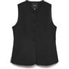 Vero Moda Vmberlin Sl Waistcoat Noos, Nero, M