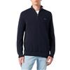 GANT Cotton Pique Half Zip Pullover Uomo (Pacco da 1)