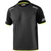 Sparco T-Shirt da Lavoro Tucson da Uomo in Tessuto Tecnico Traspirante estiv. Maglietta piqué con Spalline rinforzate e Design ad Alta visibilità. L