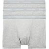Calvin Klein Uomo Pantaloncini Boxer Confezione da 3 Intimo, Grigio (Grey Heather), L