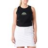 4F Maglietta da Donna, Nero Intenso, XL