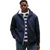 Tommy Hilfiger BT-Global Stripe Zip Through-b Mw0mw42064 Felpa con Zip Unisex - Adulto (Pacco da 1)