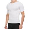 KOCLES Mens Body Shaper Compression Cooling T Shirt Shapewear Undershirt Maglietta Intima Modellante a Compressione da Uomo Modellante Uomo