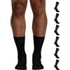 POMPEA Scozia Calzini, Nero (Nero 0071), 42/43 (Taglia Produttore:11/11.5) (Pacco da 6) Uomo