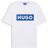 HUGO Nico Maglia, White100, XL Uomo