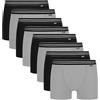 DIM Boxer da uomo set da 8 | Cotone Ecodim Stretch Confortevole | Vestibilità quotidiana | Vita classica