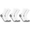 Carhartt Force Performance Work Socks 3 Pair Pack 1 Paio di Calzini, Bianco/Giardino opulento, L (Pacco da 3) Uomo
