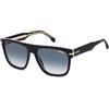 Carrera Occhiali da Sole Carrera CARRERA 340/S BLACK GOLD/DARK BLUE SHADED 57/19/150 uomo
