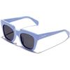 Hawkers ROW X, Occhiali da sole Unisex - Adulto, Soft Blue Ash, Taglia unica