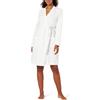 Amazon Essentials Vestaglia Leggera a Nido d'Ape di Media Lunghezza (Disponibile in Taglie Forti) Donna, Bianco Brillante, XXL