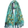 Umjetnost Morbido Cashmere Sentire Sciarpa Per Le Donne Moda Stampa Arte Lunghe Sciarpe Calde Grande Scialle Wrap Monet Klimt Van Gogh Dipinto Regali, C10, taglia unica